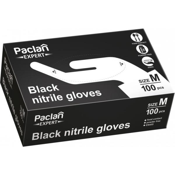 Paclan rękawiczki nitrylowe 
