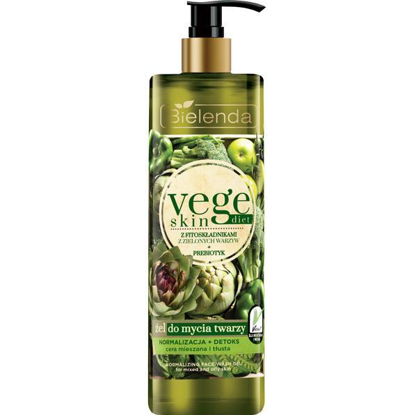 Bielenda Vege Skin żel do mycia twarzy 200ml cera mieszana i tłusta