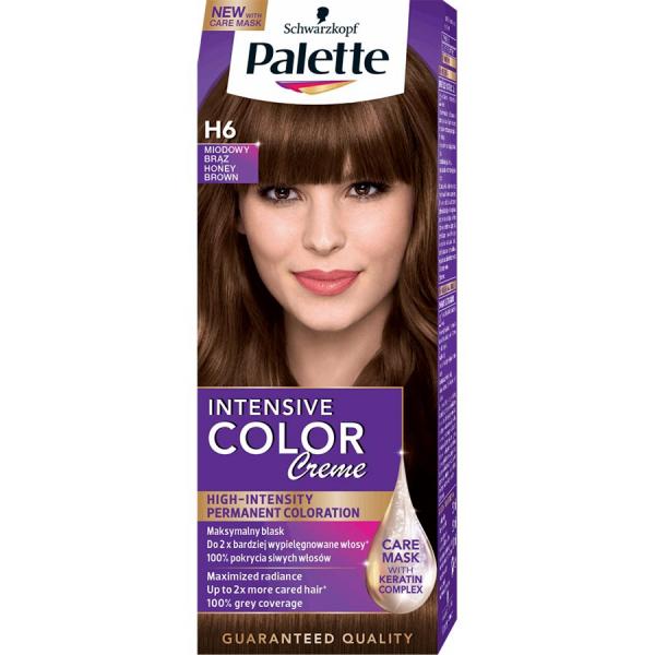 Palette farba H6 miodowy brąz