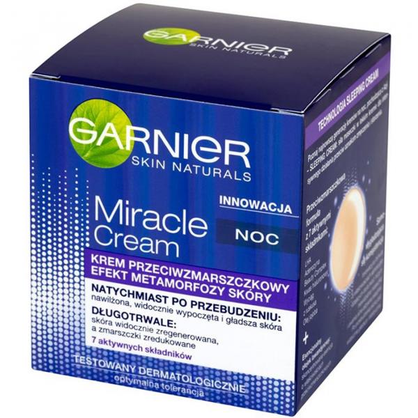 Garnier Miracle Cream krem przeciwzmarszczkowy na noc 50ml