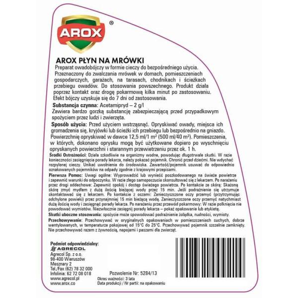 Arox płyn na mrówki 200ml