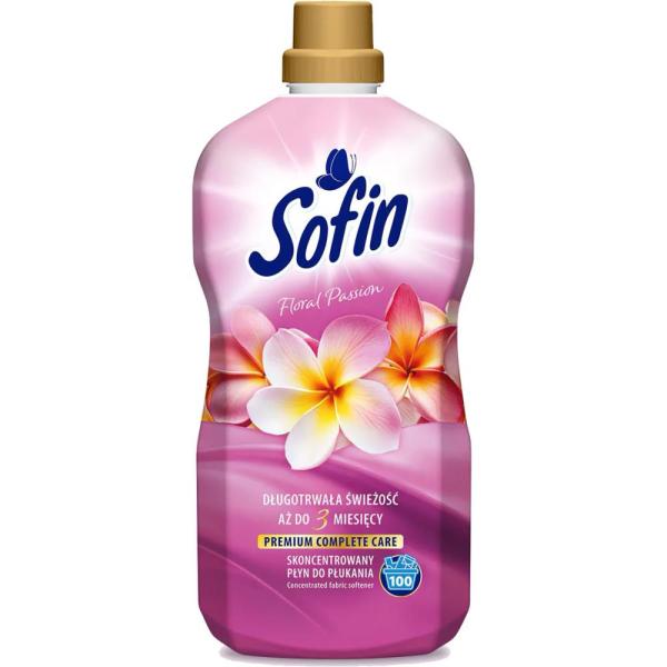 Sofin skoncentrowany płyn do płukania Complete Care Floral Passion 1,8L