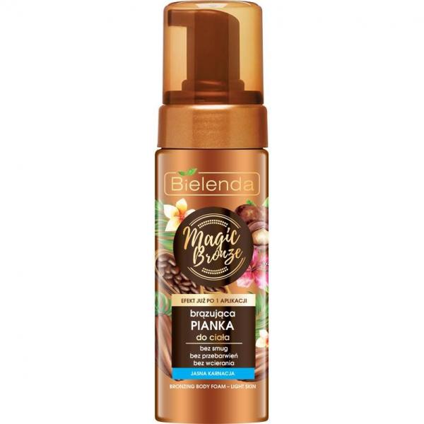 Bielenda Magic Bronze brązująca pianka do jasnej karnacji 150ml