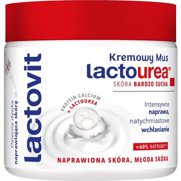 Lactovit LactoUrea Repairing mus do ciała 400ml
