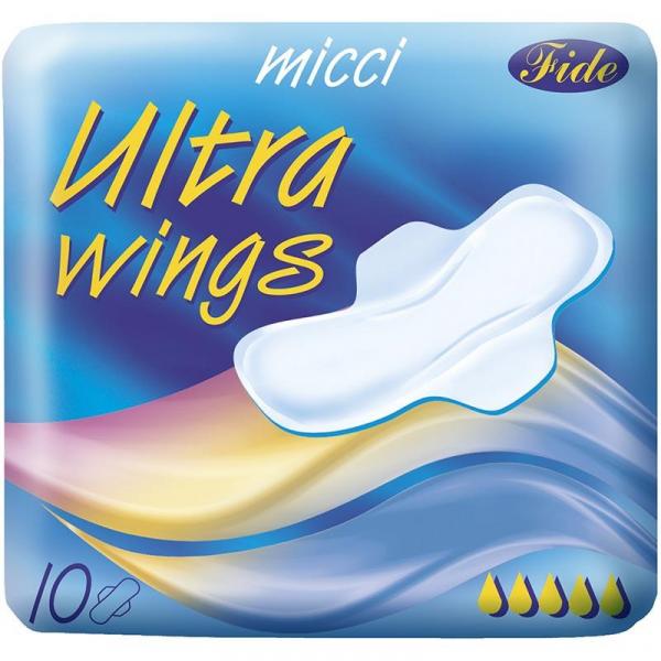 Micci podpaski ze skrzydełkami 10szt. Ultra Wings
