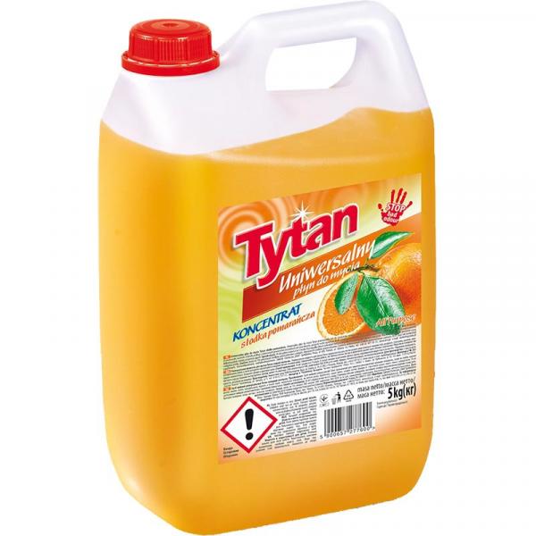Tytan płyn uniwersalny 5kg słodka pomarańcza