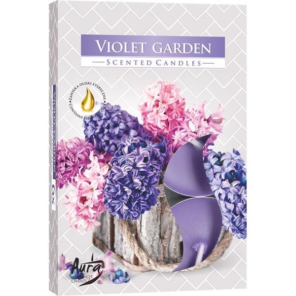 Bispol podgrzewacze zapachowe Violet Garden 6 sztuk p15-343
