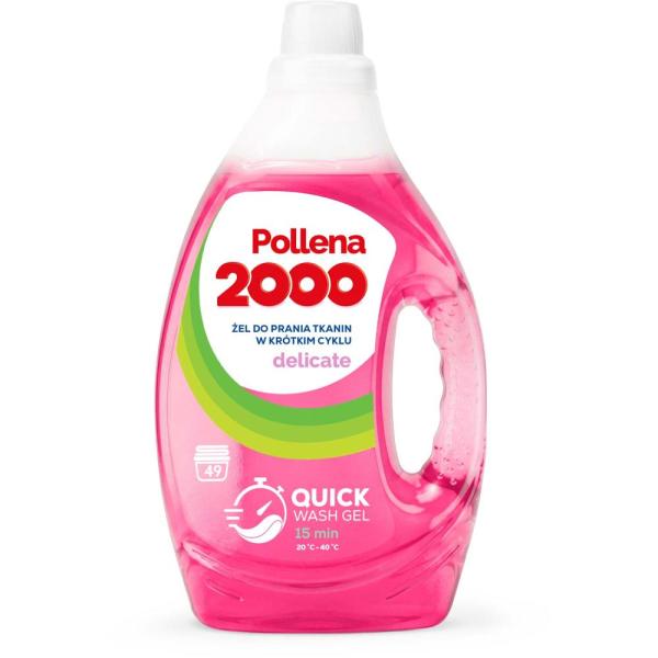 Pollena 2000 żel do prania Krótki Cykl 1,96L Delikatny