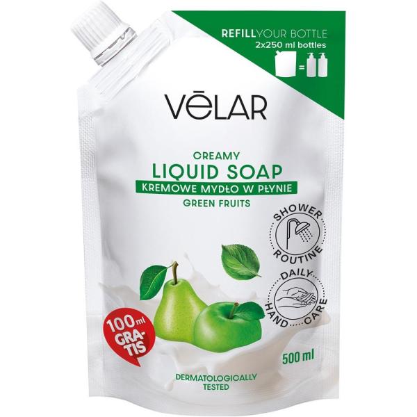 Velar mydło w płynie zapas 500ml Zielone Owoce
