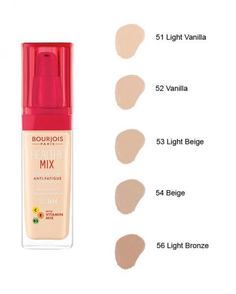 BOURJOIS podkład Healthy Mix 52 Vanilla