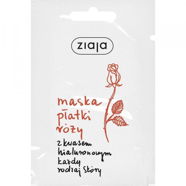 Ziaja maseczka do twarzy Płatki Róży 7ml
