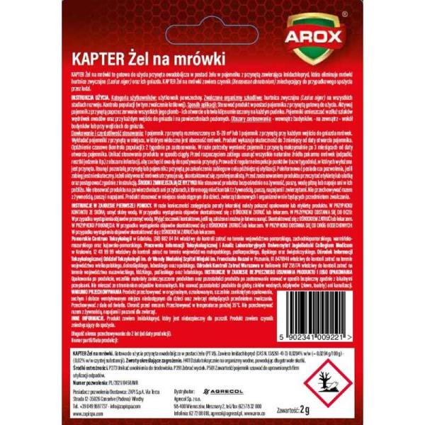Arox żel na mrówki w karmniku 2g