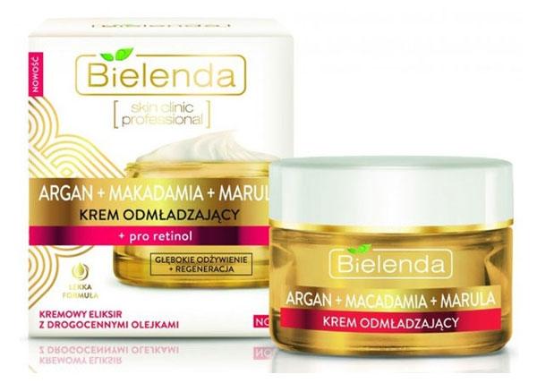 Bielenda Argan + Makadamia + Marula krem odmładzający na noc 50ml