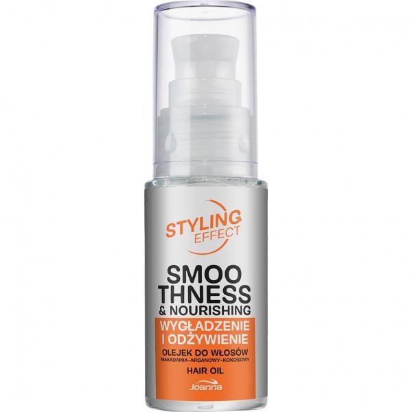 Joanna Styling olejek do włosów 30ml Wygładzenie i Odżywienie