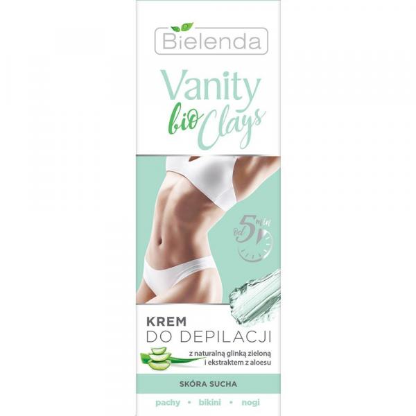 Bielenda Vanity Bio Clays krem do golenia 100ml Glinka Zielona