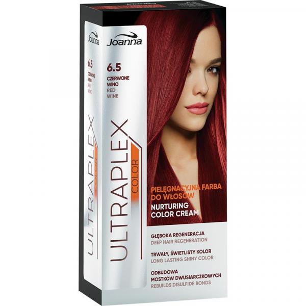 Joanna Ultraplex Color Farba 6,5 Czerwone Wino