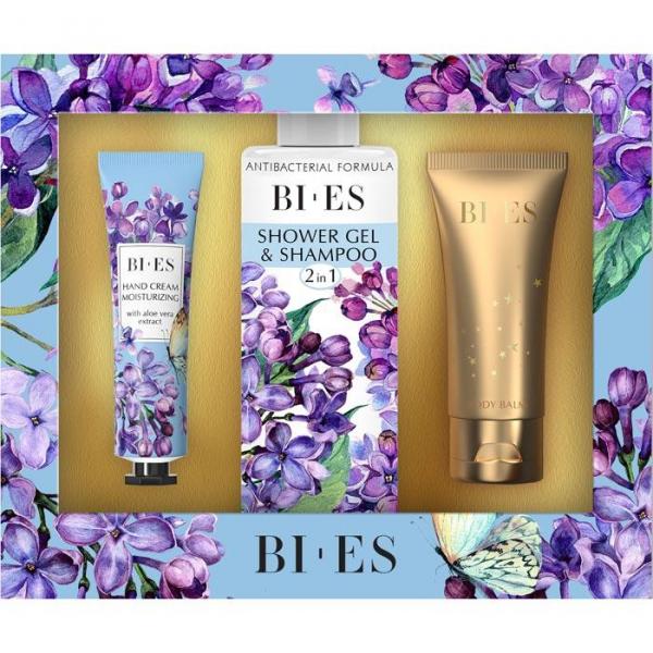 Bi-es zestaw damski Blossom Hills(krem do rąk+żel pod prysznic+balsam do ciała)