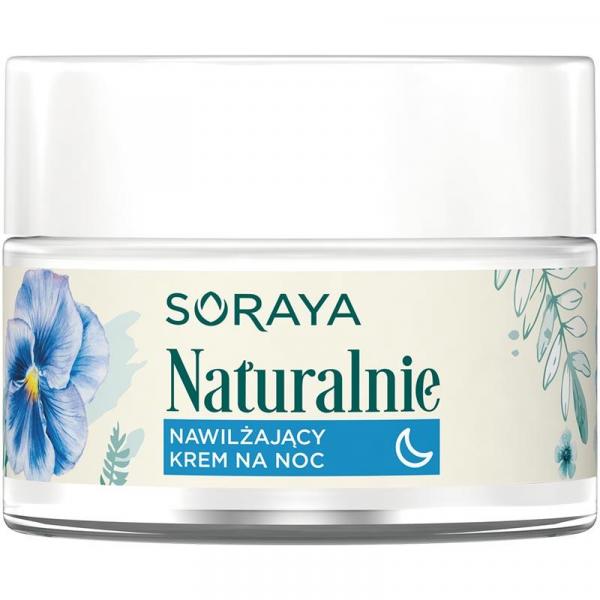 Soraya Naturalnie krem do twarzy na noc 50ml Nawilżający