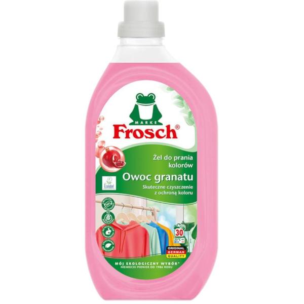 Frosch żel do prania tkanin 1,5L Owoc Granatu
