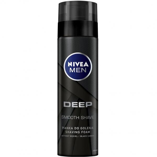 Nivea Men pianka do golenia deep smooth shave 200ml
