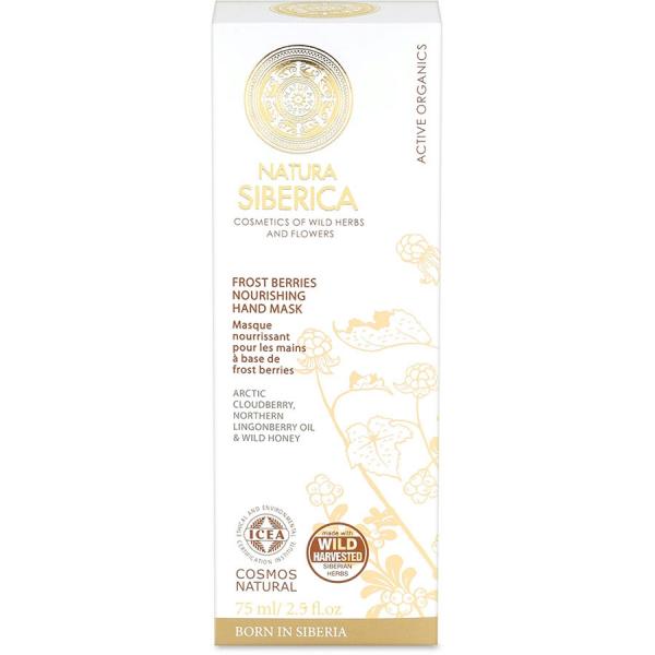 Natura Siberica odżywcza maska do rąk mroźne jagody 75ml