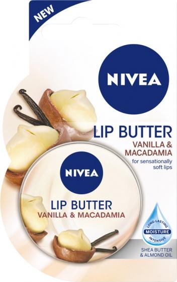 Nivea Lip Butter wanilia i makadamia balsam do ust 19ml
