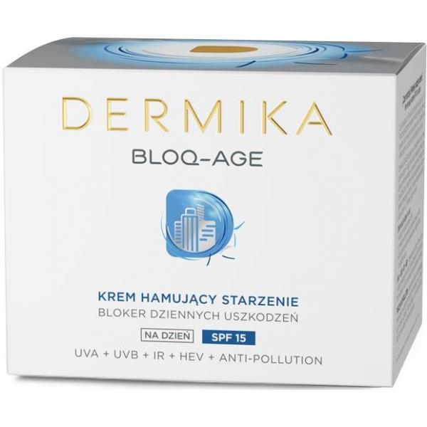 Dermika BLOQ-AGE krem do twarzy na dzień 50ml Hamujący Starzenie

