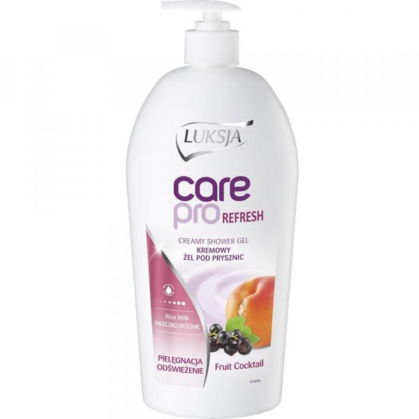 Luksja Care Pro Refresh żel pod prysznic 750ml Koktajl Owocowy (z pompką)