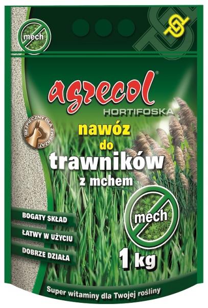 Agrecol nawóz do trawników z mchem 1kg