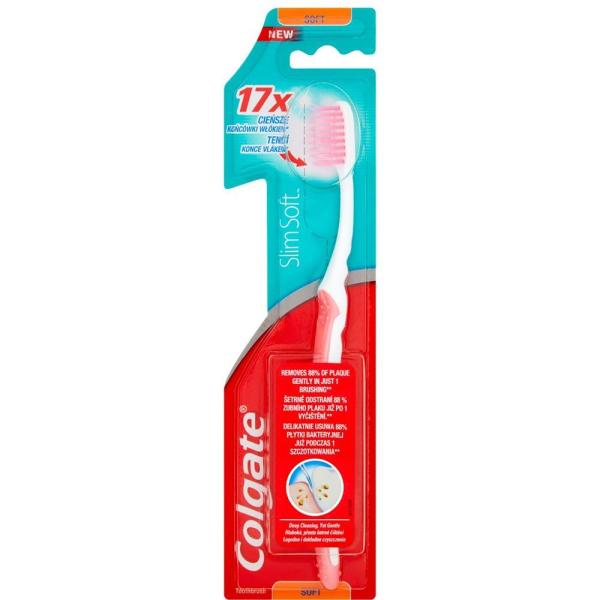 Colgate szczoteczka do zębów Slim Soft miękka
