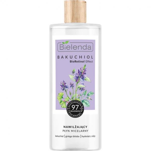 Bielenda Bakuchiol BioRetinol Effect płyn micelarny 500ml nawilżający