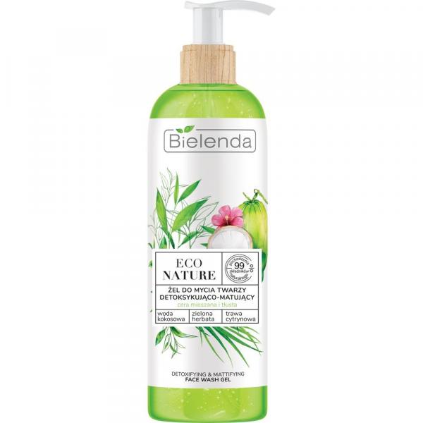 Bielenda Eco Nature detoksykująco-matujący żel do twarzy 200g