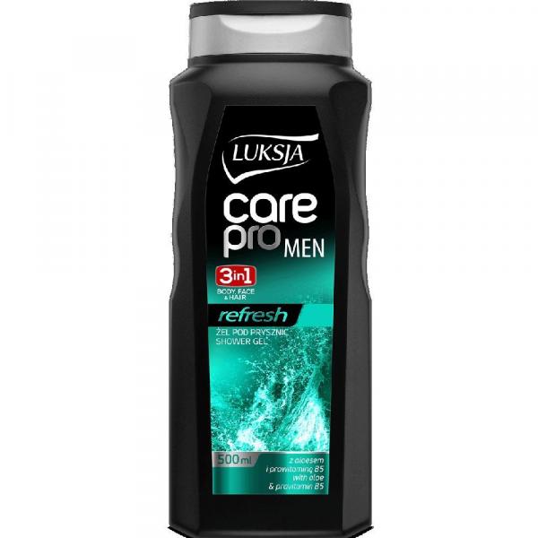 Luksja Care Pro Men żel pod prysznic 500ml Refresh
