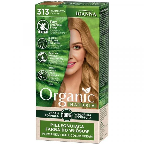 Joanna Organic Vegan farba 313 Caramel
