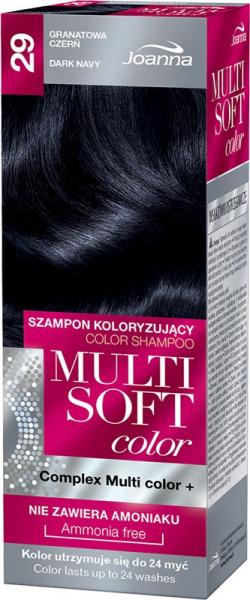 Joanna Multi Soft 29 granatowa czerń szampon