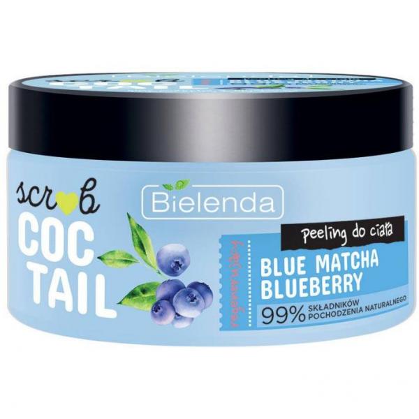 Bielenda Coctail peeling do ciała Blue Matcha & Blueberry 350g