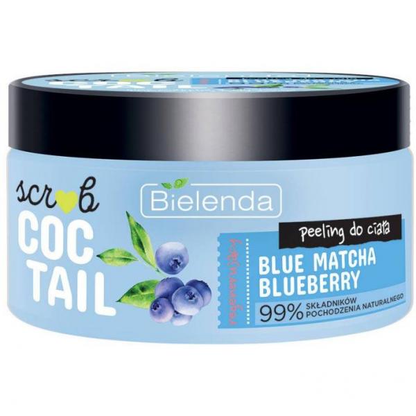 Bielenda Coctail peeling do ciała Blue Matcha & Blueberry 350g