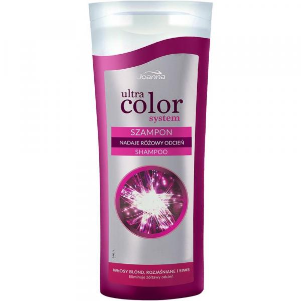 Joanna Ultra Color szampon 100ml różowy Włosy Blond
