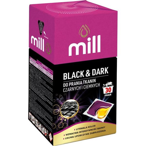 Mill Black & Dark kapsułki piorące 30 sztuk kartonik
