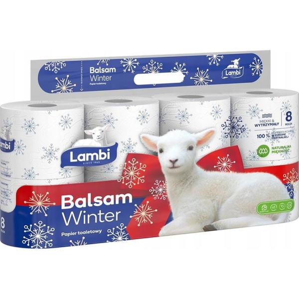 Lambi Balsam Winter papier toaletowy 3W 8 rolek
