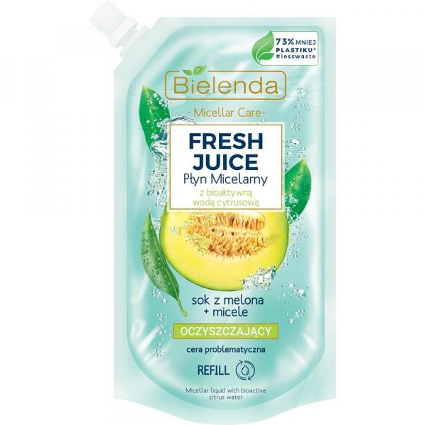 Bielenda Fresh Juice płyn micelarny 500ml Oczyszczający doypack