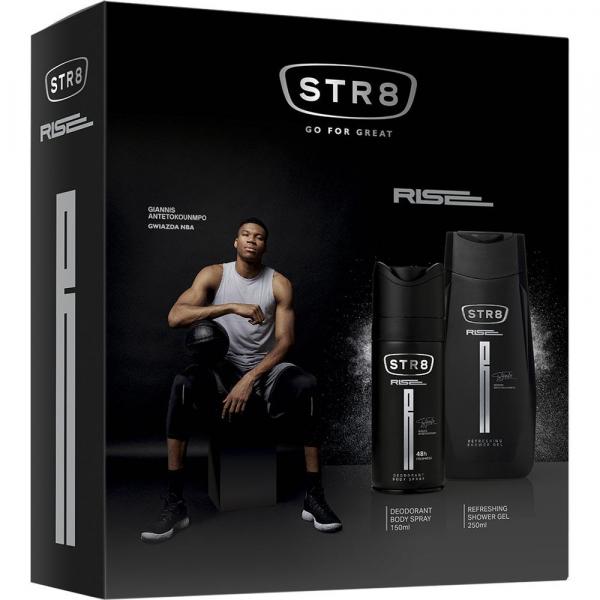 STR8 zestaw Rise dezodorant 150ml + żel pod prysznic 250ml