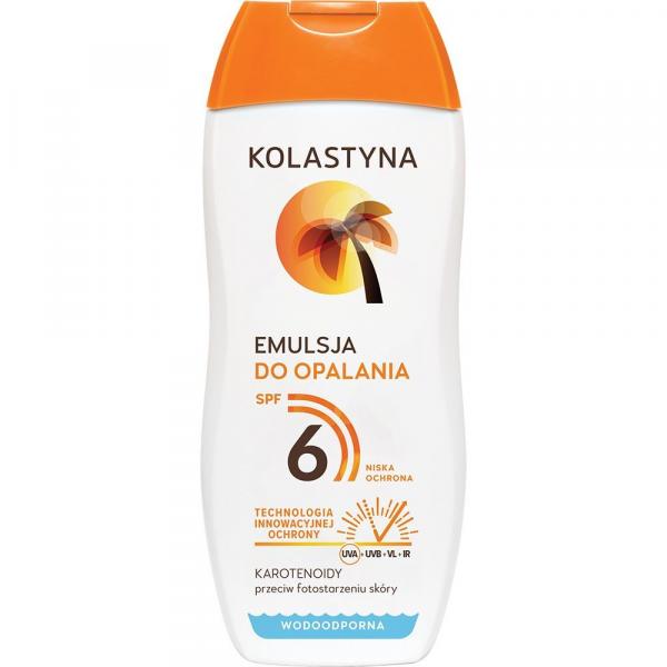 Kolastyna emulsja do opalania SPF6 200ml
