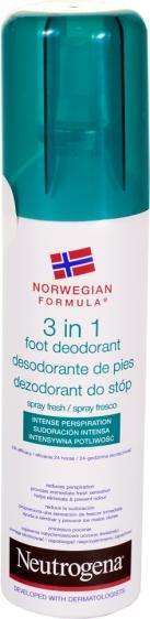 Neutrogena dezodorant do pielęgnacji stóp 3w1 100ml