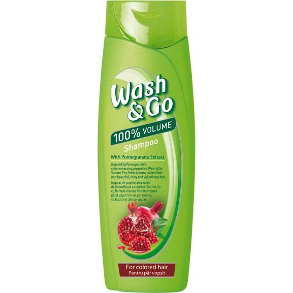 Wash & Go Szampon 400ml z ekstraktem z granatu