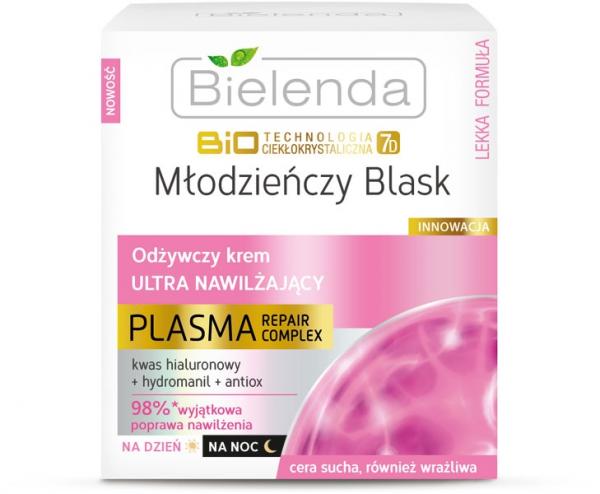 Bielenda BioTechnologia Ciekłokrystaliczna Młodzieńczy Blask krem odżywczy 50ml