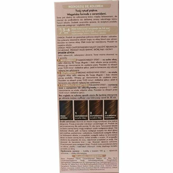 Joanna Ultra Color toner do włosów 100g Mleczna Czekolada