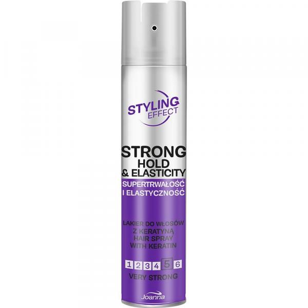 Joanna Styling lakier 250ml Bardzo mocny z keratyną
