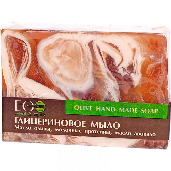 EOlab glicerynowe mydło w kostce 130g Oliwkowe
