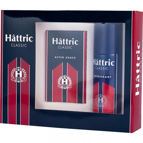 Hattric Zestaw Classic dezodorant + woda po goleniu